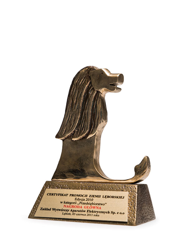 2011 Nagroda Główna w kategorii PRZEDSIĘBIORSTWO ZIEMI LĘBORSKIEJ 2010